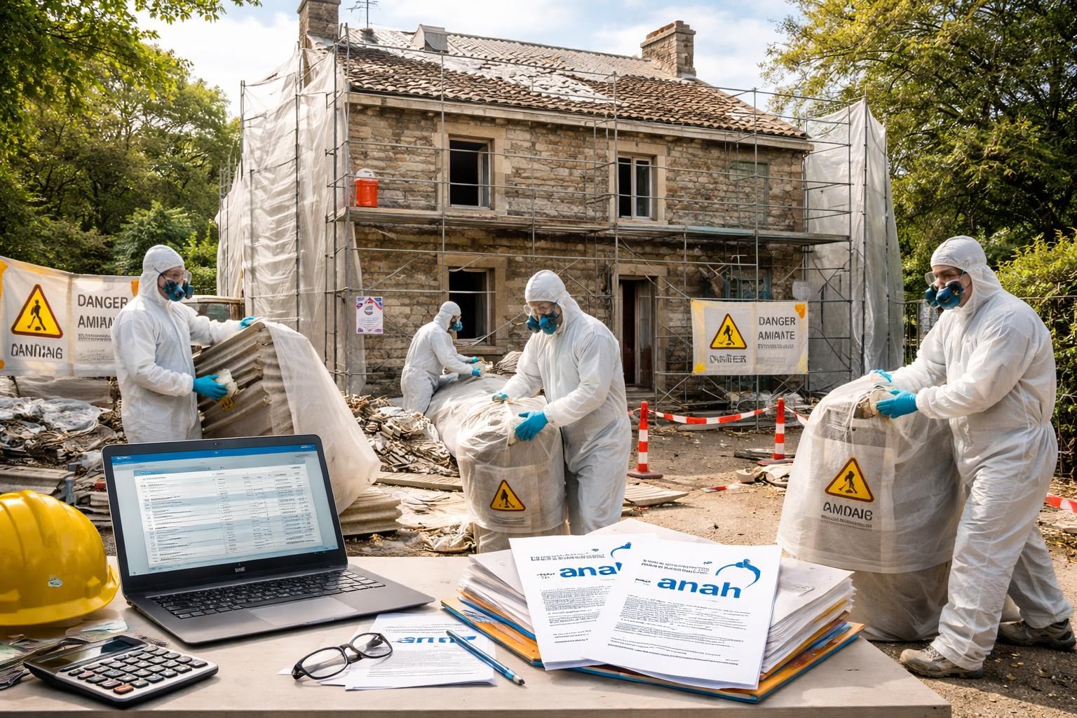 découvrez comment financer le désamiantage de votre maison grâce aux aides de l'anah et au crédit travaux, pour sécuriser votre habitat sans dépasser votre budget.