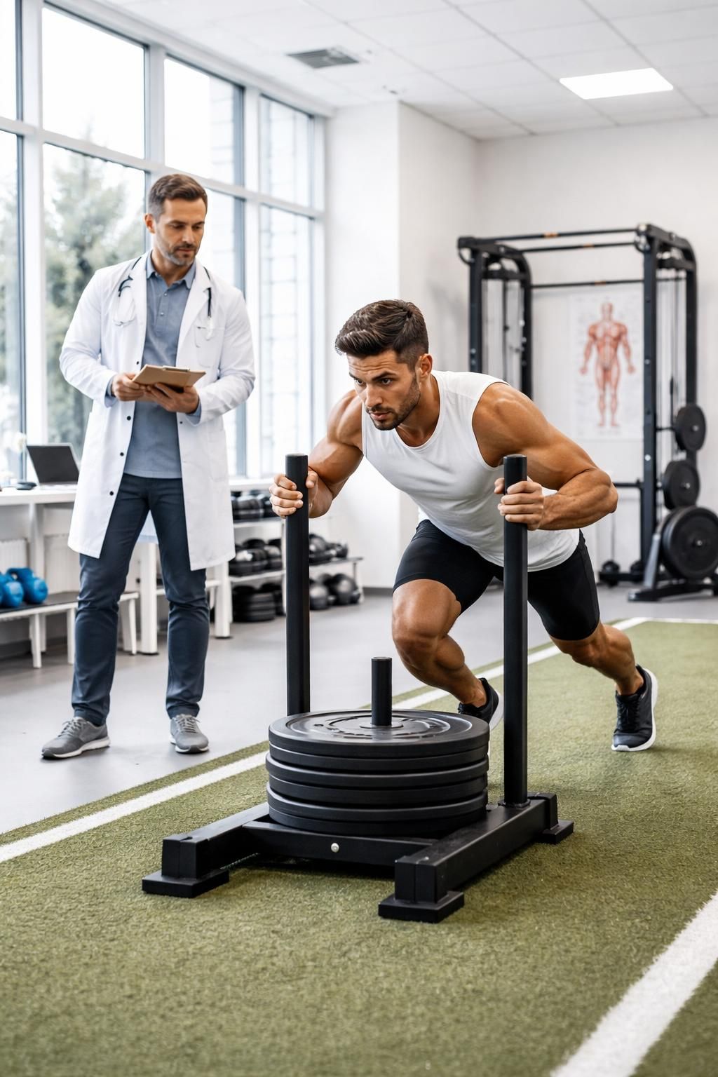 expertise médicale dédiée à la prévention santé et au sport pour éviter les blessures chez les athlètes professionnels confirmés.